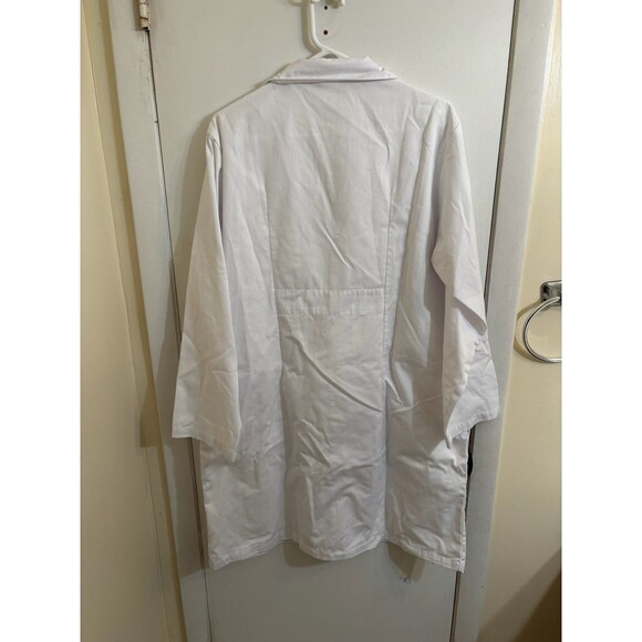 Unisex Prestige Medical Lab Coat L White - Picture 2 of 3